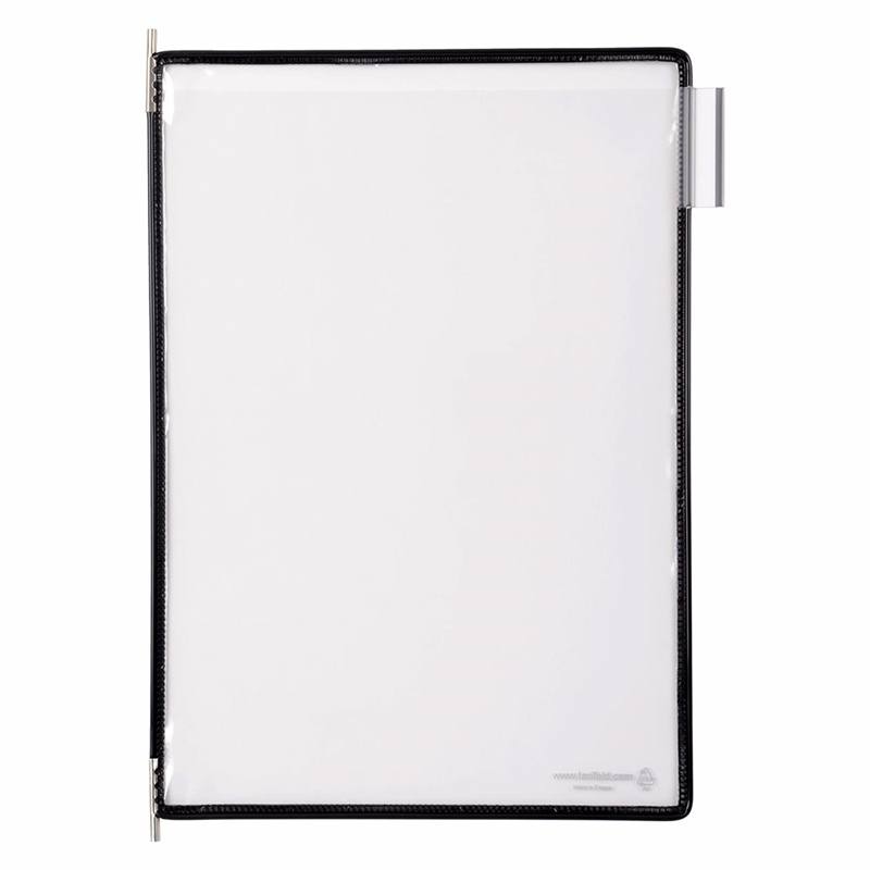 Tarifold Pivoting Pocket, A4, Portrait - 10 pcs. Black