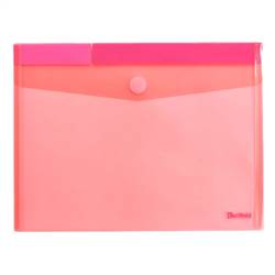 A4 folder with velcro closure, 12 folders in assorted colors