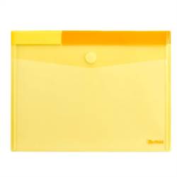 A4 folder with velcro closure, 12 folders in assorted colors