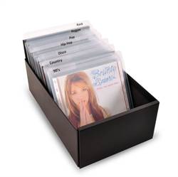 CD Dividers incl. labels with pre-printed genres - 24 pcs. 