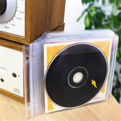 CD pockets with binder holes for CD storage - 100 pcs.