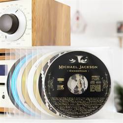 CD sleeves for CD storage with room for cover - 100 pcs.