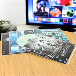 Single / Double DVD sleeve with felt for DVD storage - 50 pcs.