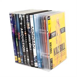 DVD sleeves with binder holes for DVD storage - 100 pcs.