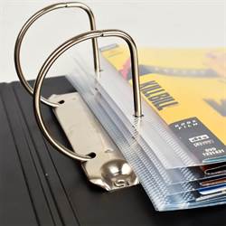 DVD sleeves with binder holes for DVD storage - 100 pcs.