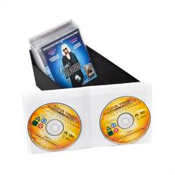 Double Blu-Ray sleeves, space for cover - 50 pcs.
