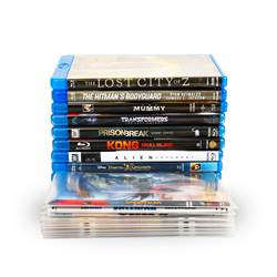 Double Blu-Ray sleeves with felt - 50 pcs.