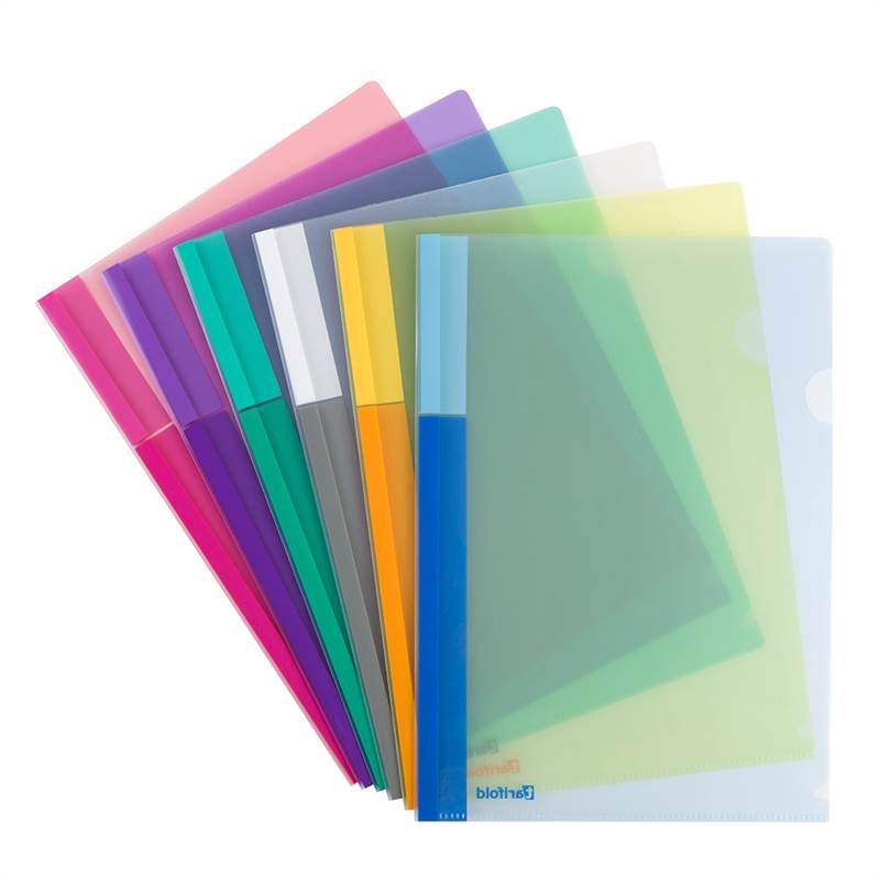 A4 folders in 3 colors, 24 folders in assorted colors
