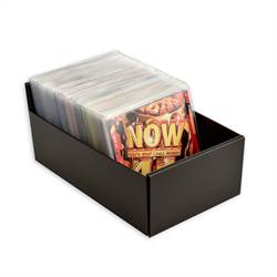 Storage box for DVD, CD and Blu-ray sleeves. Perfrect DVD storage solution