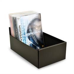 Storage box for DVD, CD and Blu-ray sleeves. Perfrect DVD storage solution