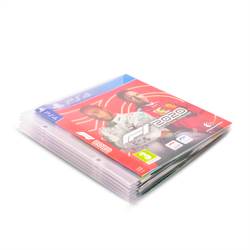 PS4 sleeves with binder holes, space for cover - 25 pcs.