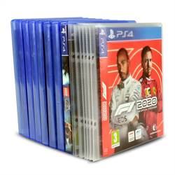 PS4 sleeves with binder holes, space for cover - 25 pcs.