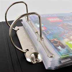 PS4 sleeves with binder holes, space for cover - 25 pcs.