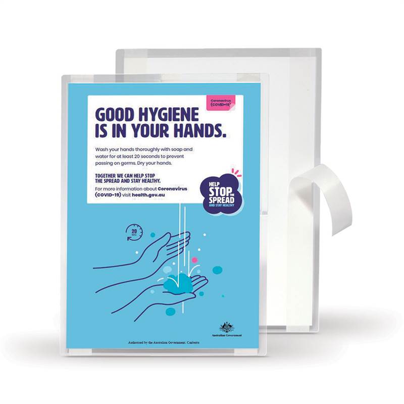 Selflaminating signs, A4