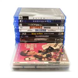 Blu-Ray Sleeves for Blu-Ray Storage - 50 pcs.