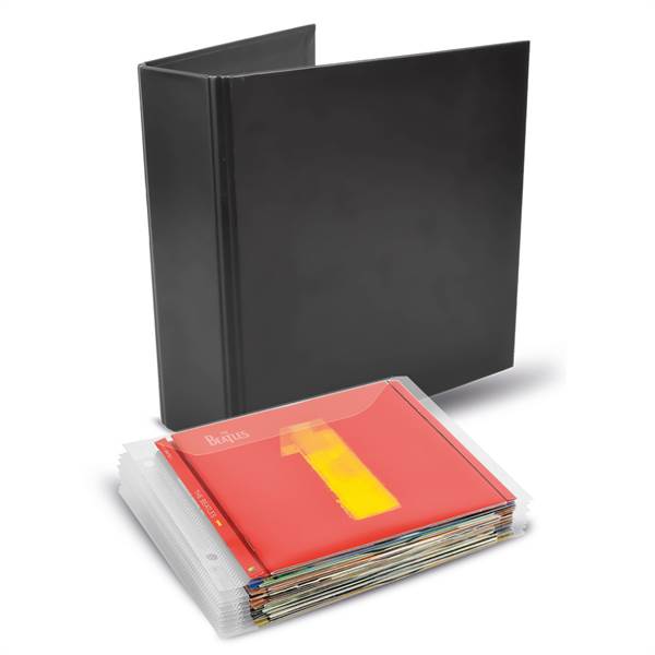 CD bundle - 100 Single CD sleeves, 4 CD binders