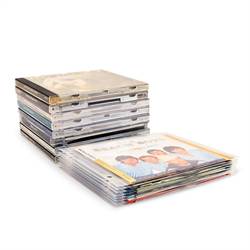 CD bundle - 100 Single CD sleeves, 4 CD binders