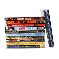 DVD sleeves for DVD storage - space for cover - 100 pcs.