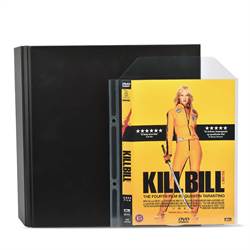 DVD bundle - 100 Single DVD sleeves, 4 DVD binders