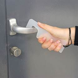 Hands-free acrylic door openers - 4 pcs.